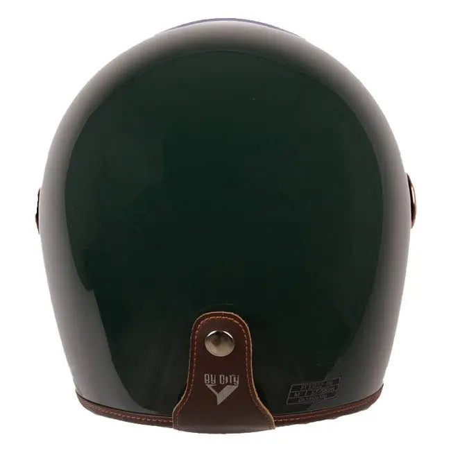By City Roadster III Motorcycle Helmet in Dark Green | Veloce Club