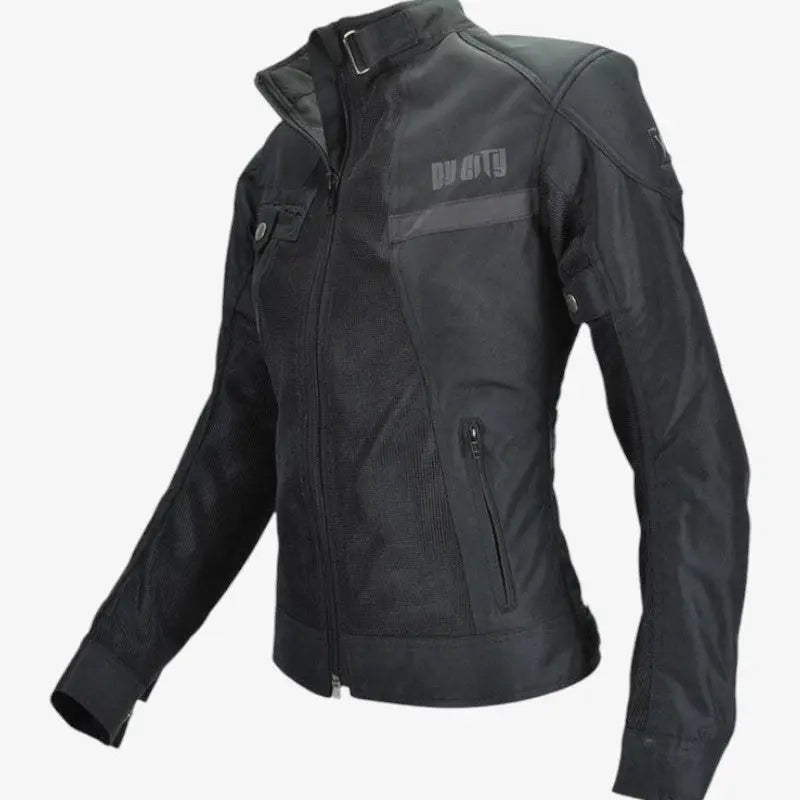 By City Sumer Route Lady Motorcycle Jacket | Veloce Club