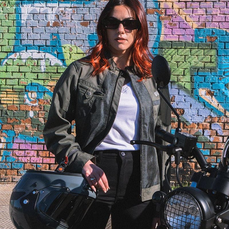 By City Sumer Route Lady Motorcycle Jacket | Veloce Club