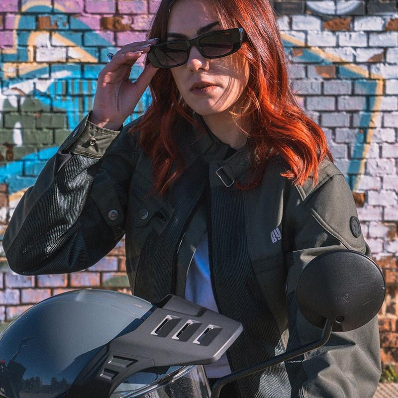 By City Sumer Route Lady Motorcycle Jacket | Veloce Club