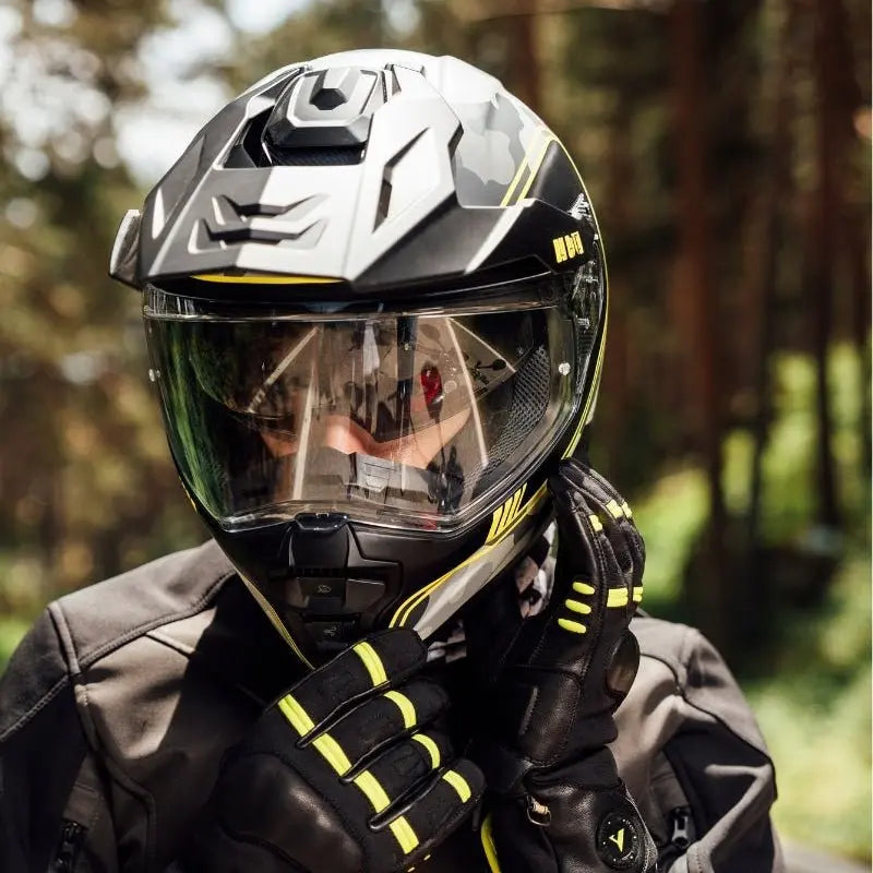 By City Xtreme Adventure Motorcycle Helmet in Camo | Veloce Club