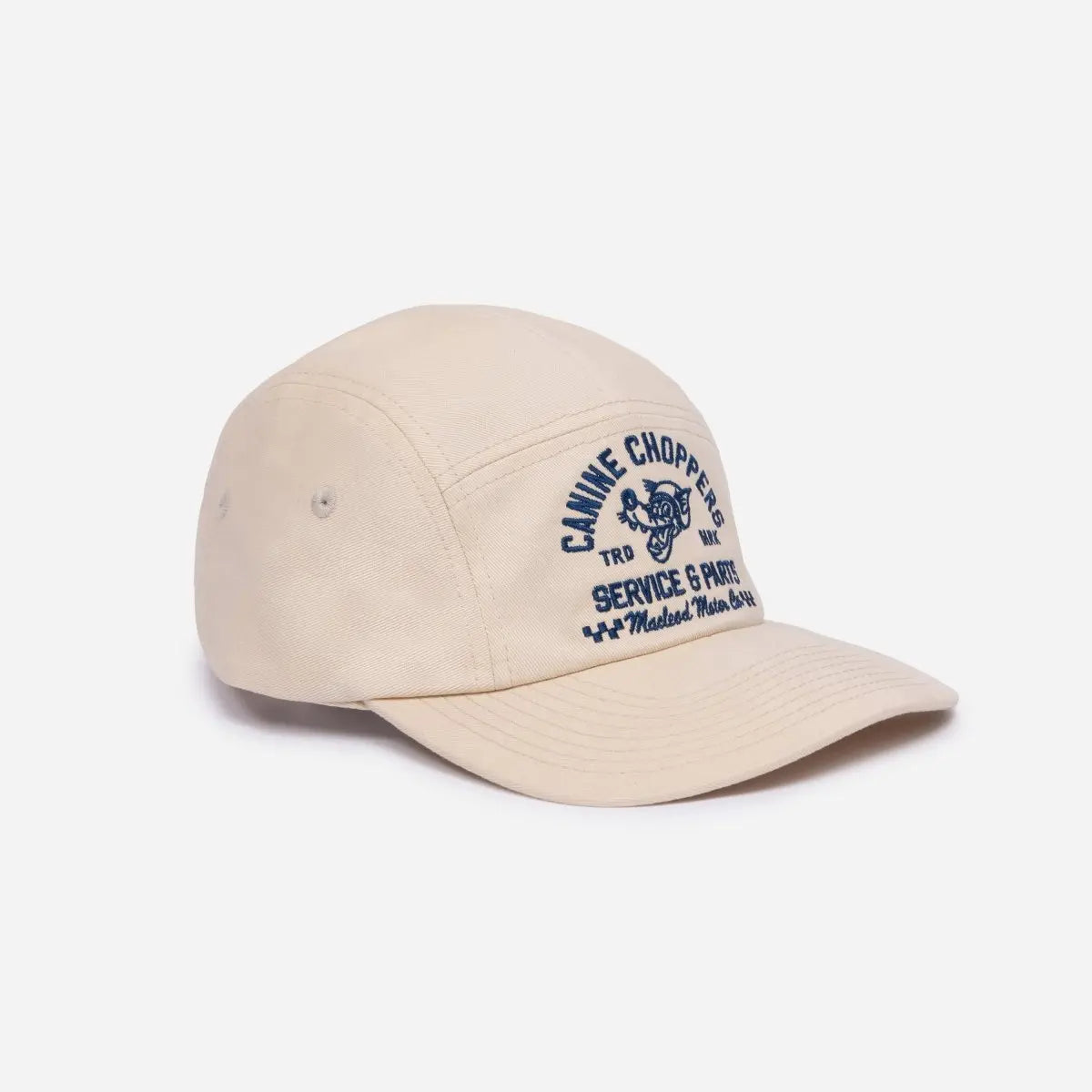 The Macleod Motor Co Canine Choppers 5 Panel Unstructured Cap