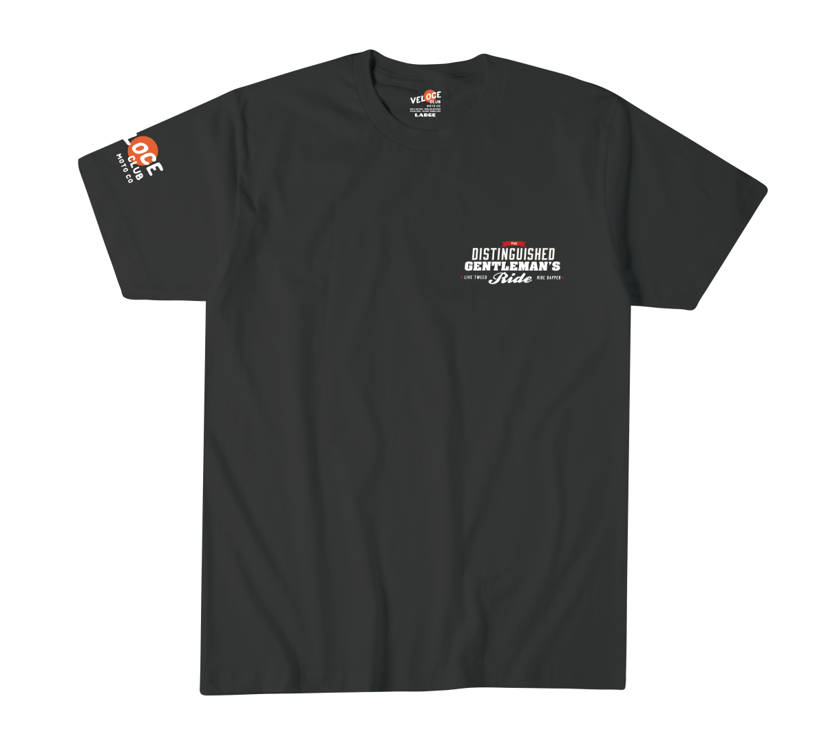 Distinguish Gentleman's Ride X Veloce Club Commemorative T-shirt