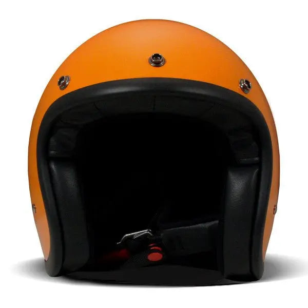 DMD Jet Retro Orange Open face Helmet | Veloce Club
