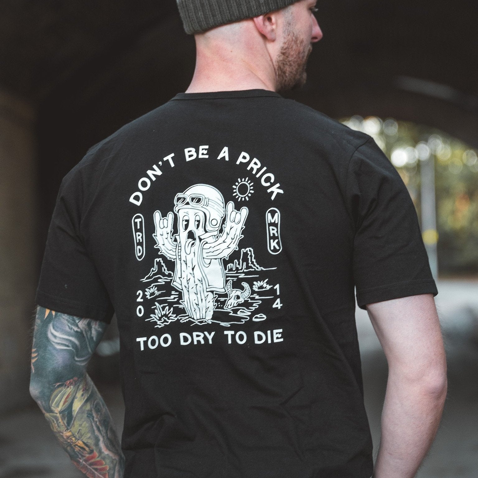 Kytone Cactus Club T-shirt in Black