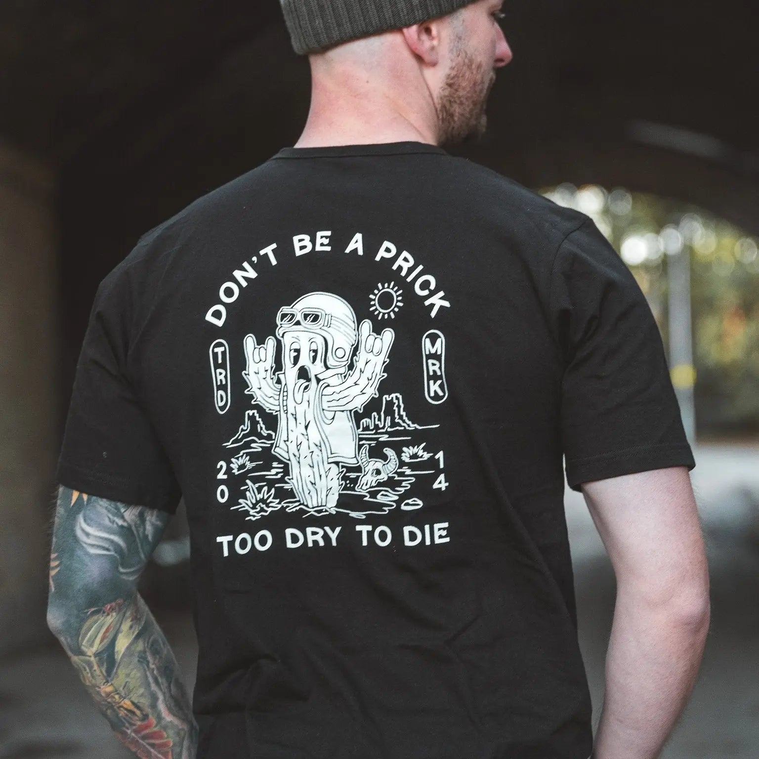 Kytone Cactus Club T-shirt in Black