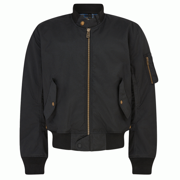 Belstaff Brecon Motorcycle Bomber - Black | Veloce Club