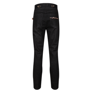 MotoGirl Ellie Women's Motorcycle Jeans in Black - available at Veloce Club