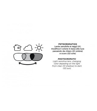 Ethen Scrambler Goggles - Orange stripes