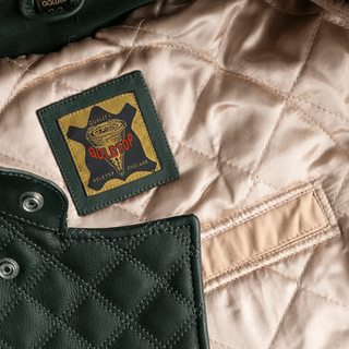 Goldtop The Bobber Jacket in Racing Green
