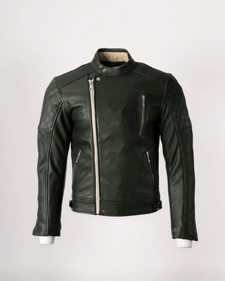 Goldtop The Bobber Jacket in Racing Green