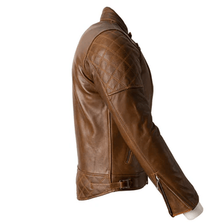 Goldtop The Bobber Jacket in Waxed Brown