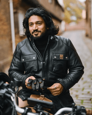 Goldtop The Patrol Jacket in Black