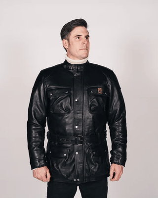 Goldtop The Patrol Jacket in Black