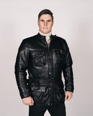 Goldtop The Patrol Jacket in Black