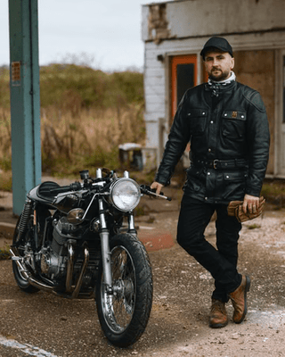 Goldtop The Patrol Jacket in Black