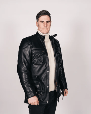 Goldtop The Patrol Jacket in Black