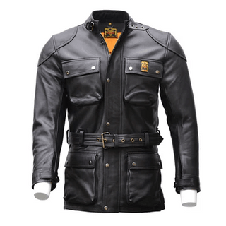 Goldtop The Patrol Jacket in Black