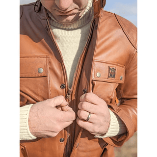 Goldtop The Patrol Jacket in Golden Ochre