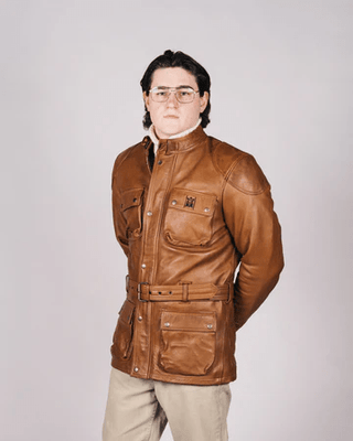 Goldtop The Patrol Jacket in Golden Ochre