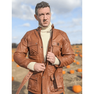 Goldtop The Patrol Jacket in Golden Ochre