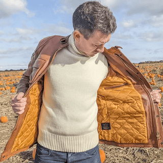 Goldtop The Patrol Jacket in Golden Ochre