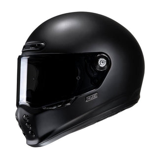 HJC V10 MC7SF Helmet in Matt Black - available at Veloce Club