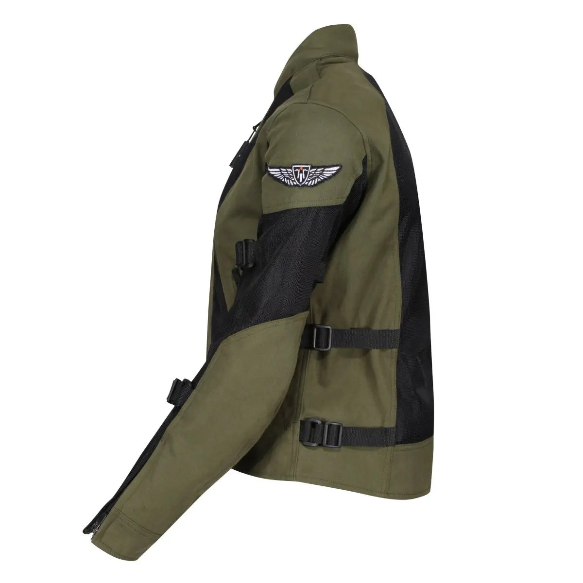 Jodie Jacket (Khaki Green) - available at Veloce Club