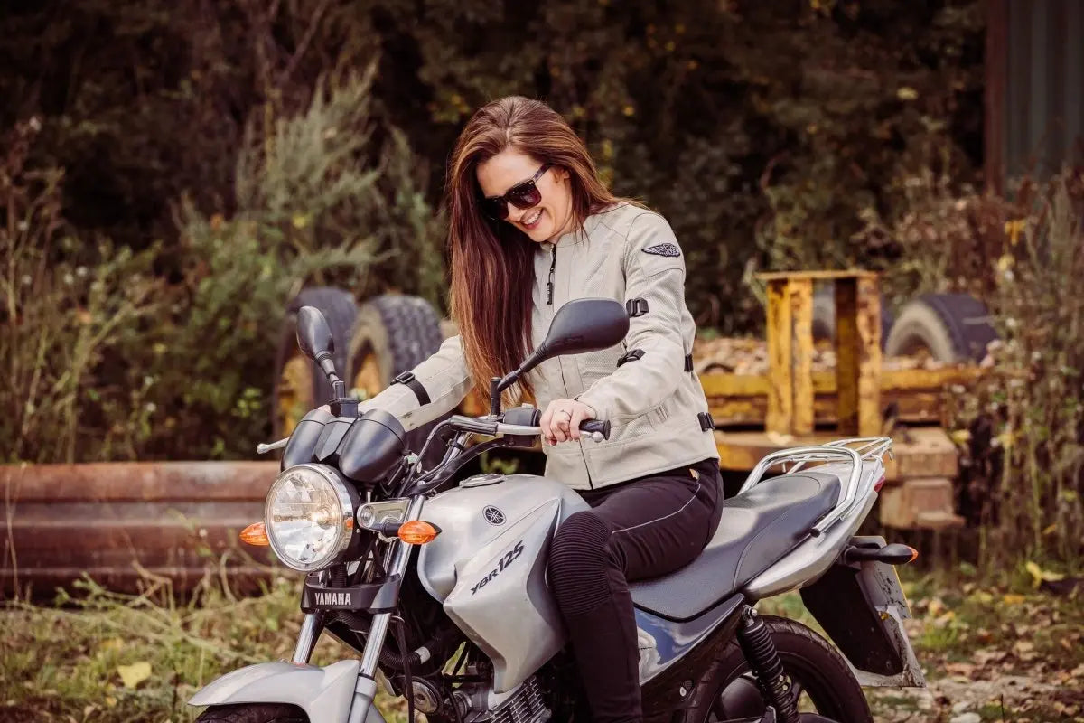 Motogirl Jodie Jacket Natural | Veloce Club
