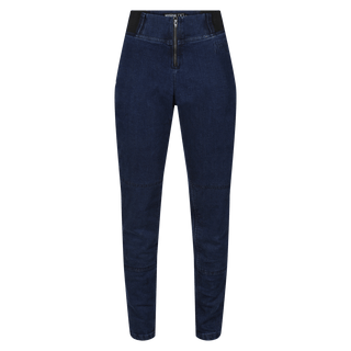 MotoGirl Julia Jeggings in blue available at Veloce Club