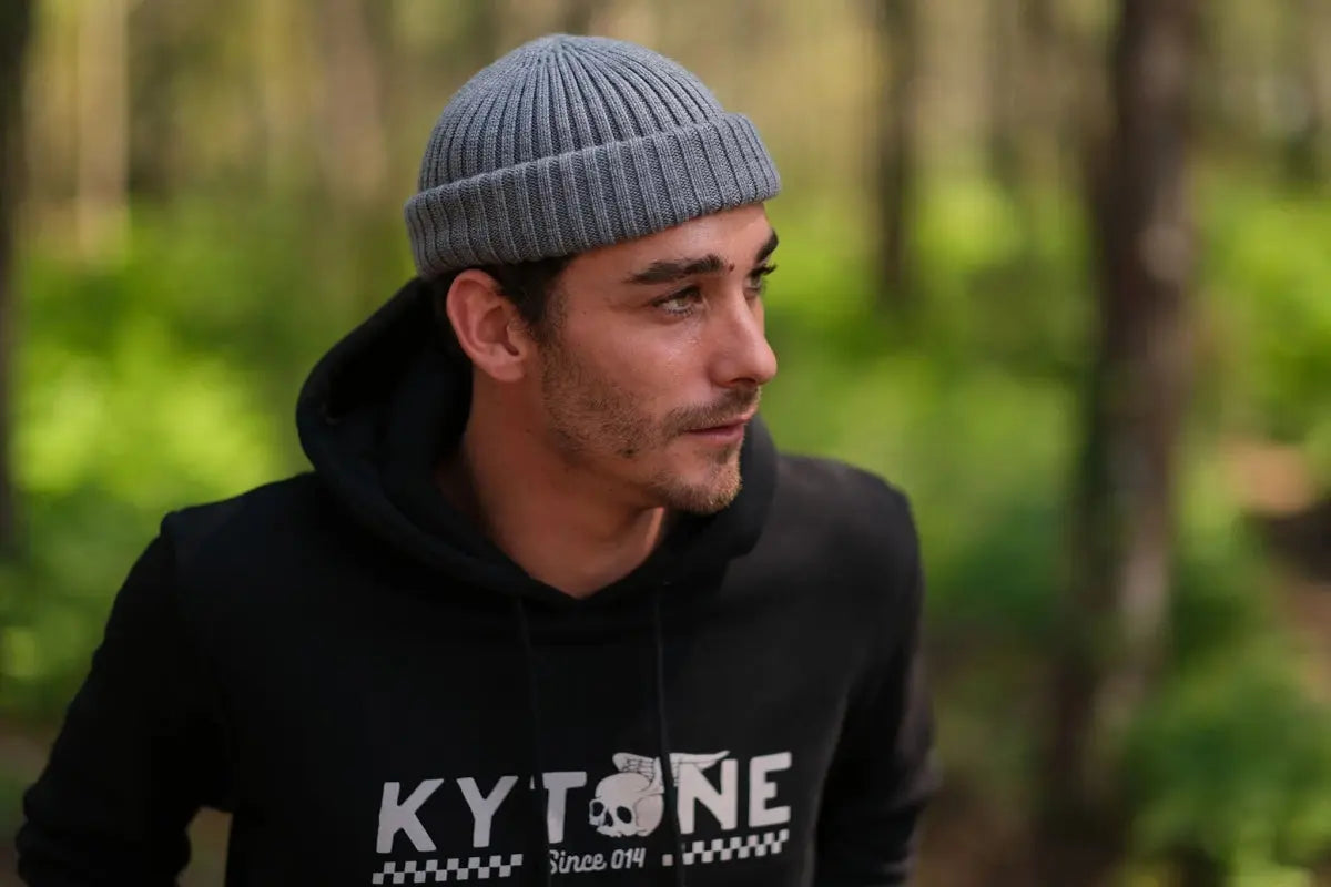 Kytone Ben Merino Wool Beanie - Grey | Veloce Club