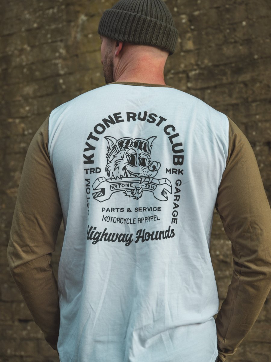 Hound Long Sleeve Raglan - Kytone