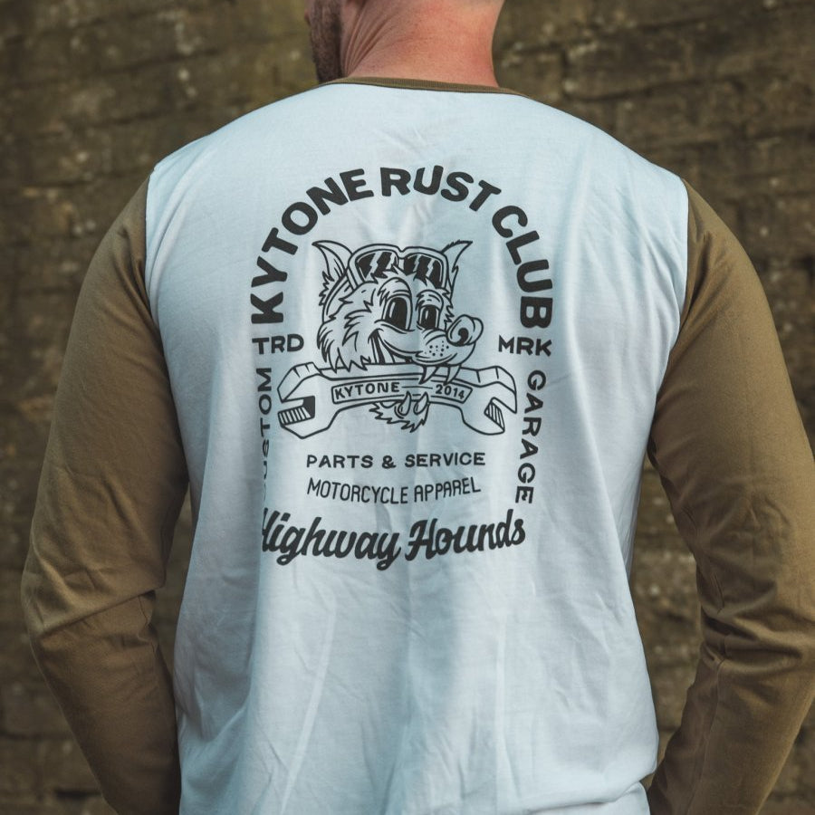 Hound Long Sleeve Raglan - Kytone