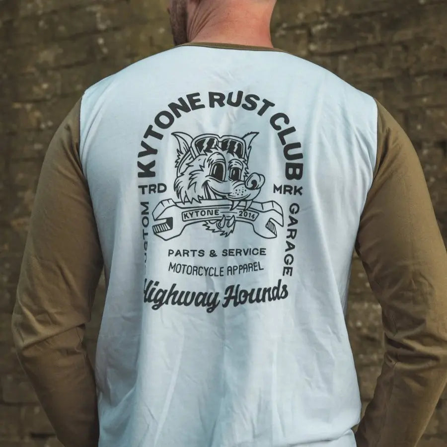Hound Long Sleeve Raglan - Kytone