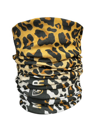 MotoGirl Leopard Neck tube available at Veloce Club