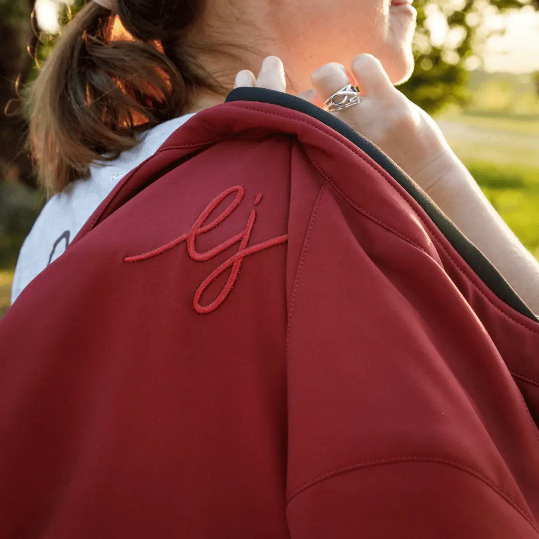 Linda-Jean VEGA Jacket in Burgundy