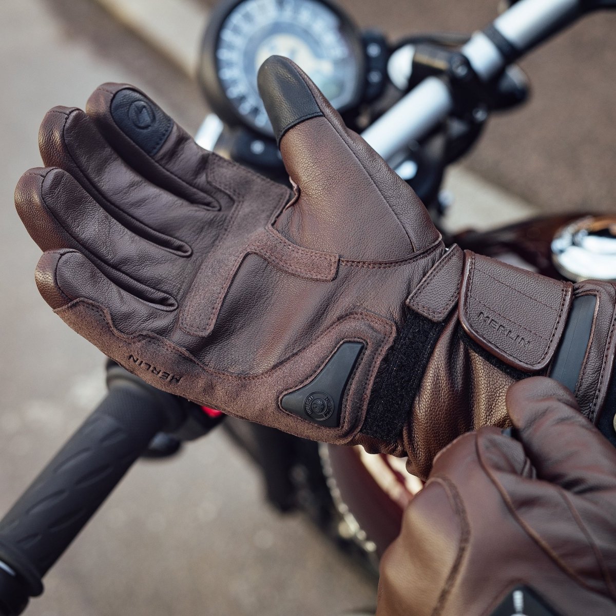 Merlin Bednell CE2 Heated Gloves - available at Veloce Club