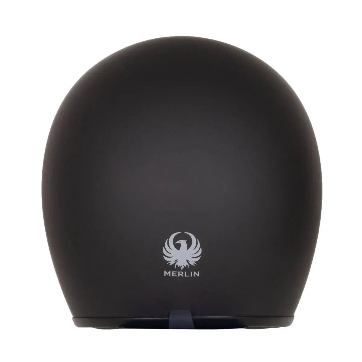 Merlin Blackbird Jet Helmet Naked Matt Black - available at Veloce Club