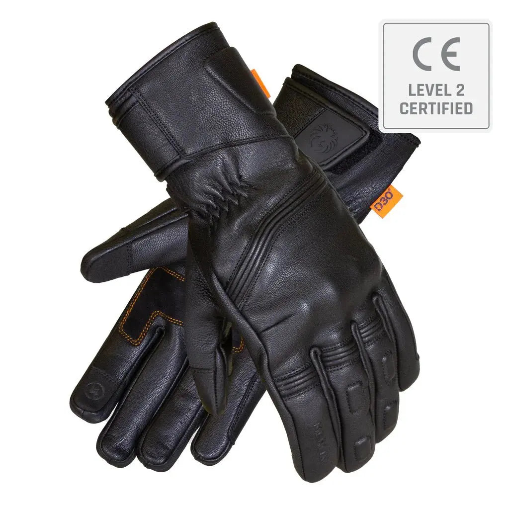 Merlin Calton CE2 D3O Waterproof Leather Glove - available at Veloce Club