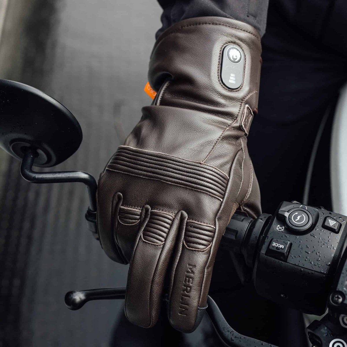 Merlin Minworth II D30 Heated Gloves - available at Veloce Club