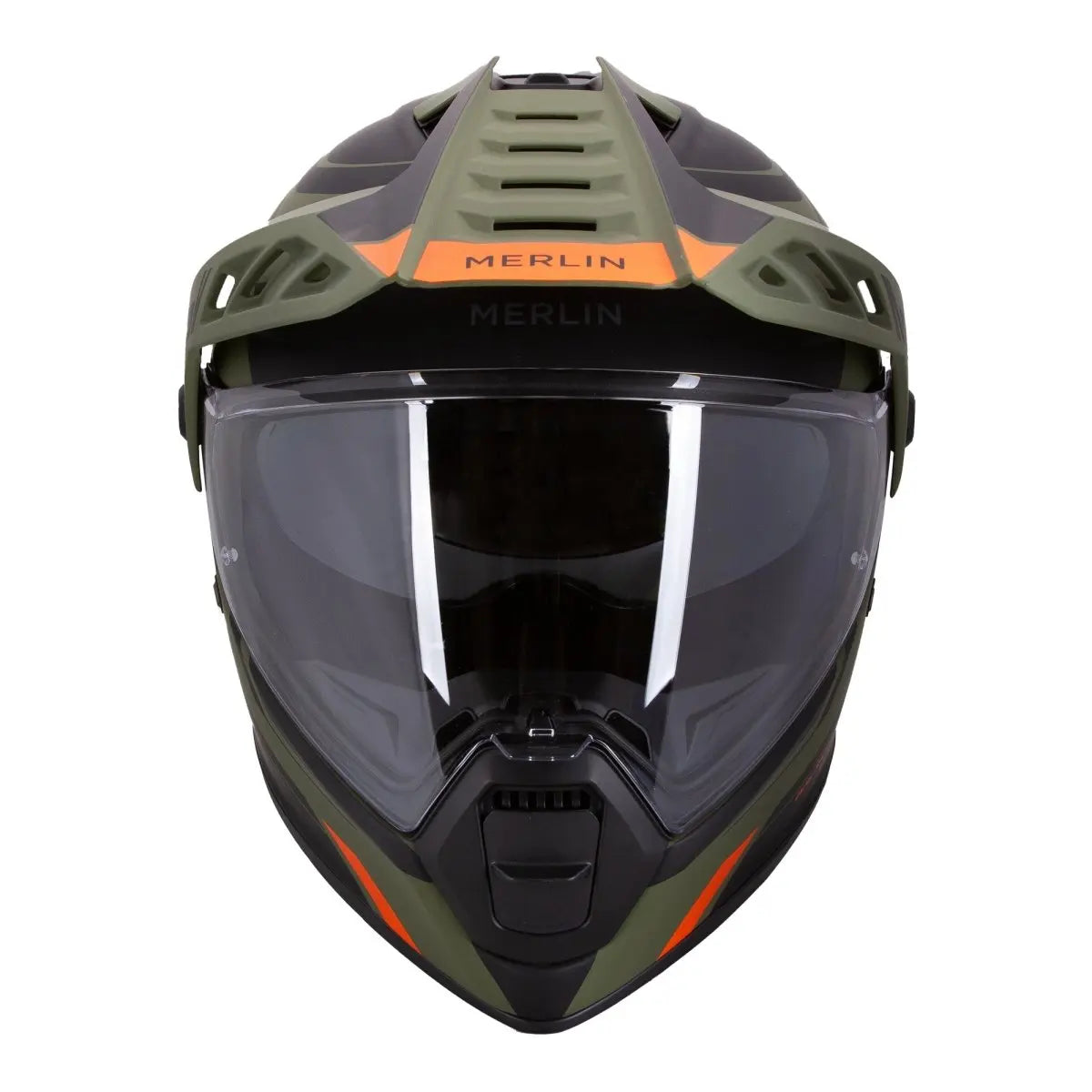 Merlin Torres Adventure Helmet in Block Matt Green | Veloce Club