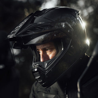 Merlin Torres Adventure Helmet in Gloss Black