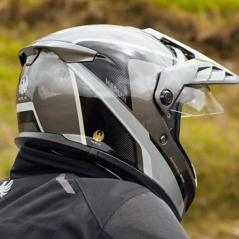 Merlin Torres Adventure Helmet in Speed Grey | Veloce Club