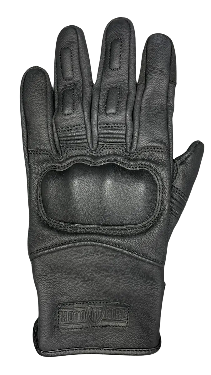 MotoGirl Bessie Gloves in Black