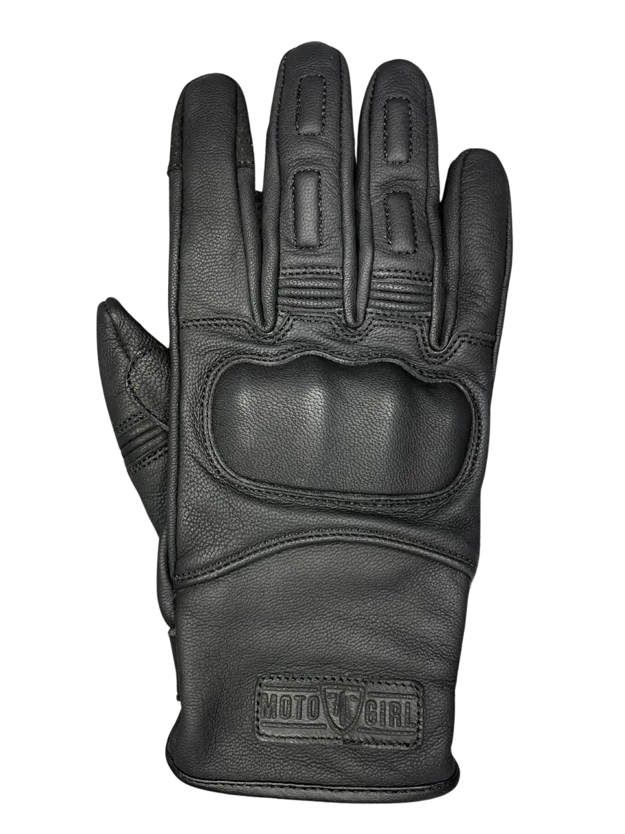 MotoGirl Bessie Gloves in Black