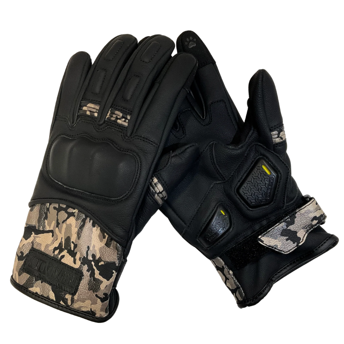 MotoGirl Bessie Gloves in Camo