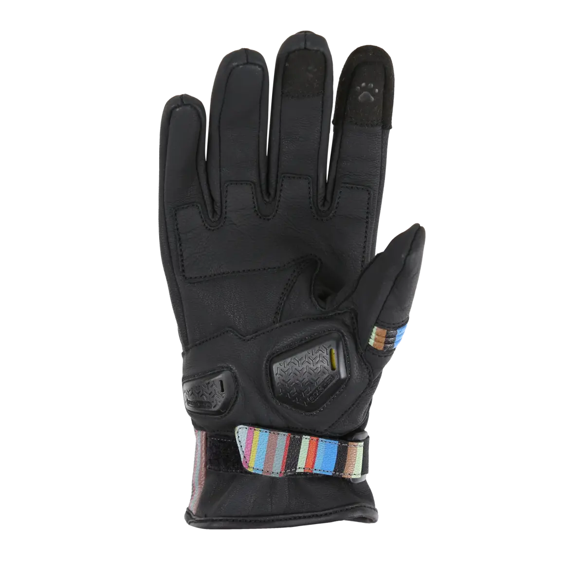 MotoGirl Bessie Gloves in Stripe
