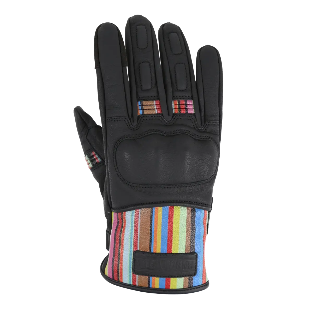 MotoGirl Bessie Gloves in Stripe