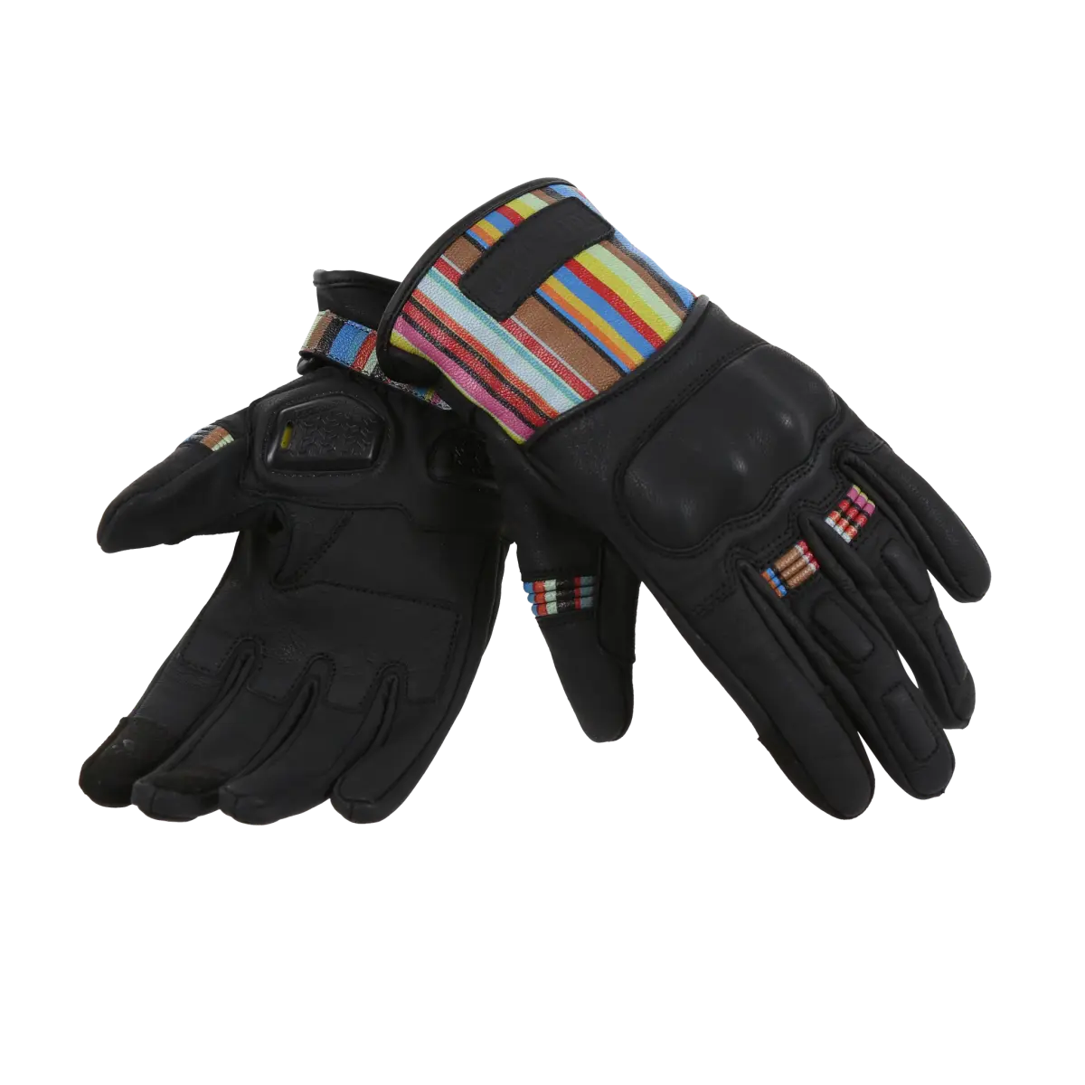 MotoGirl Bessie Gloves in Stripe