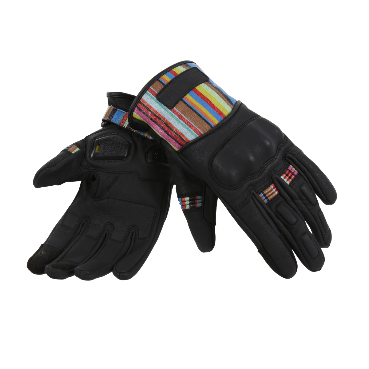 MotoGirl Bessie Gloves in Stripe